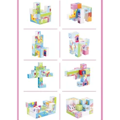 Kids Bebe Confort Magnetic Cube Set - Princess