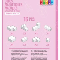 Kids Bebe Confort Magnetic Cube Set - Princess