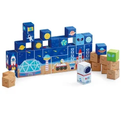 Kids Bebe Confort Assembly & Construction>Magnetic Cube Set - Space