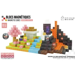 Kids Bebe Confort Magnetic Cubes - Cherry Blossom
