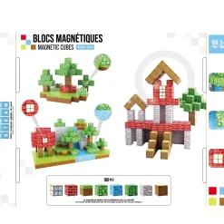 Kids Bebe Confort Magnetic Cubes - City