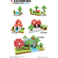 Kids Bebe Confort Magnetic Cubes - City