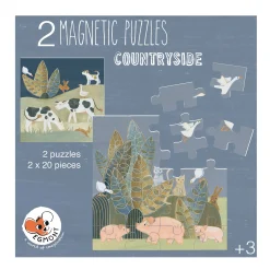 Kids Egmont Puzzles>Magnetic Puzzle - Countryside