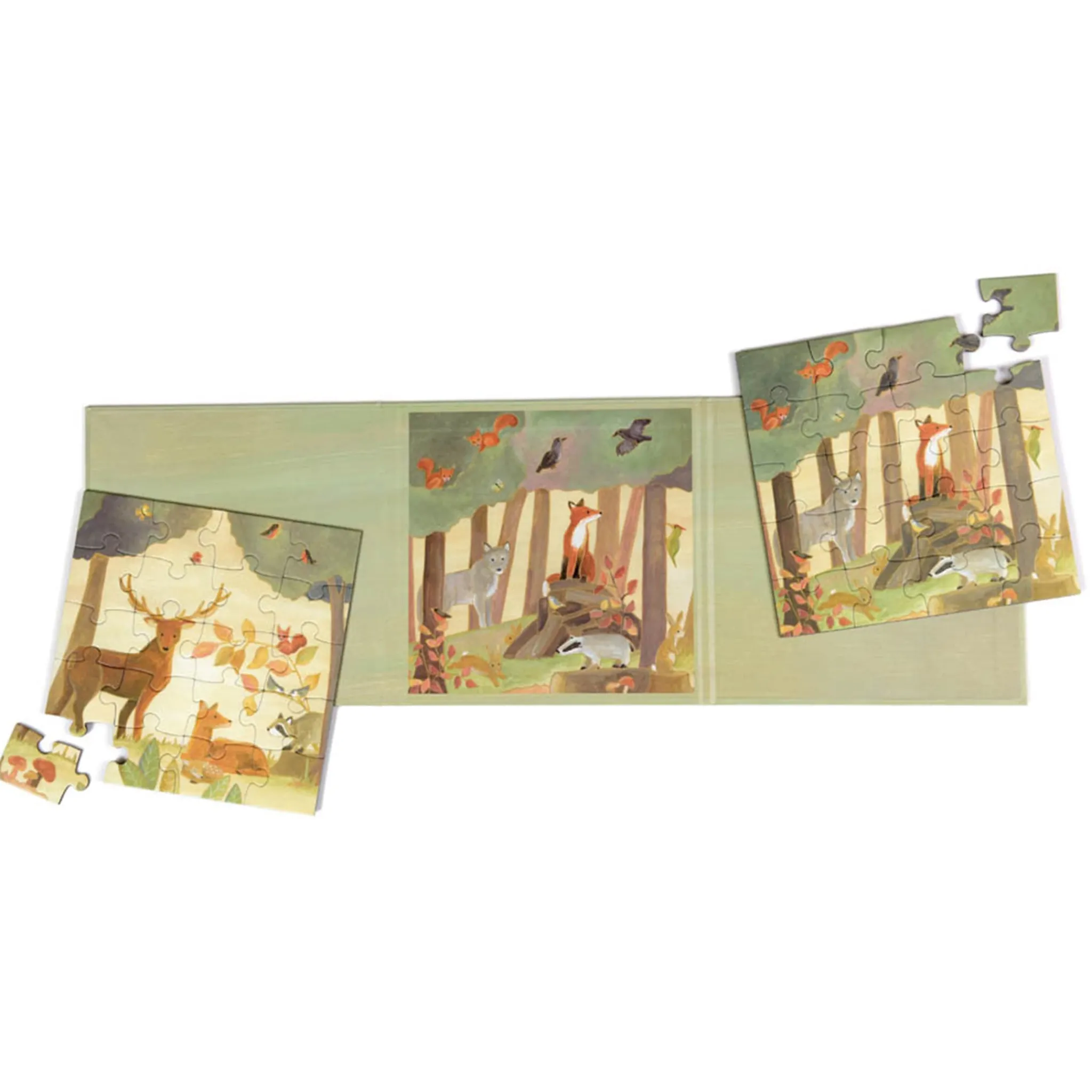 Kids Egmont Magnetic Puzzle - Forest