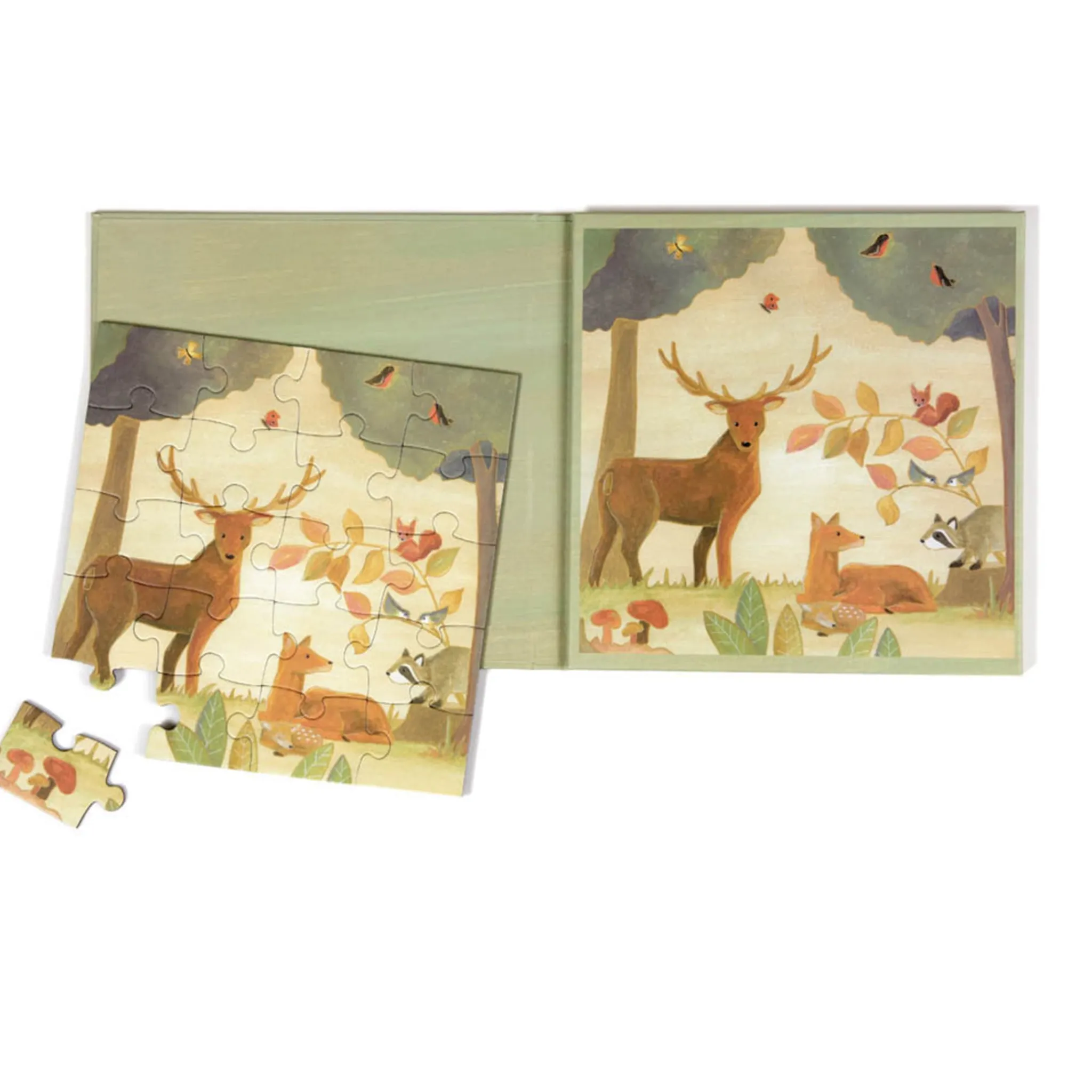 Kids Egmont Magnetic Puzzle - Forest