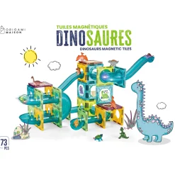 Kids Bebe Confort Magnetic Tiles Dinosaures