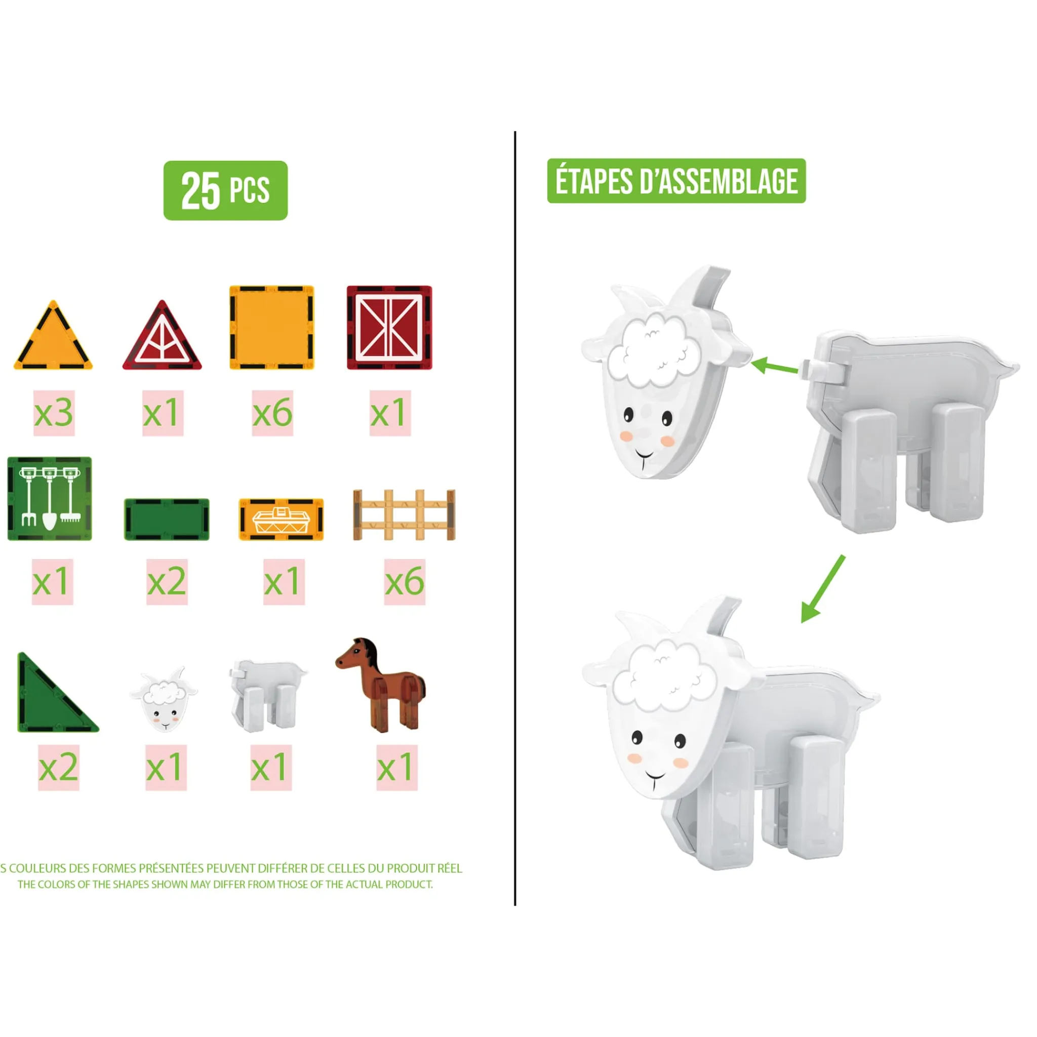 Kids Bebe Confort Assembly & Construction>Magnetic Tiles Farm