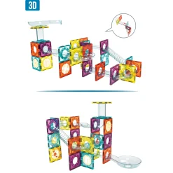Kids Bebe Confort Magnetic Tiles Rainbow Set