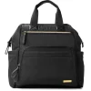 Skip Hop Diaper Bags|Diaper Bags>Mainframe Wide Open Diaper Backpack - Black