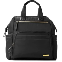 Skip Hop Diaper Bags|Diaper Bags>Mainframe Wide Open Diaper Backpack - Black
