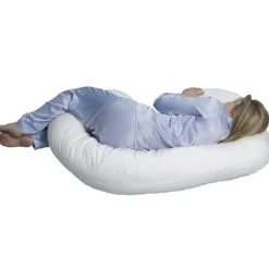 Jolly Jumper Cushions & Pillows>Mama Sleep Eze® Body Pillow - White