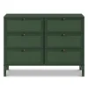 DaVinci Margot 6 Drawers Dresser - Forest Green