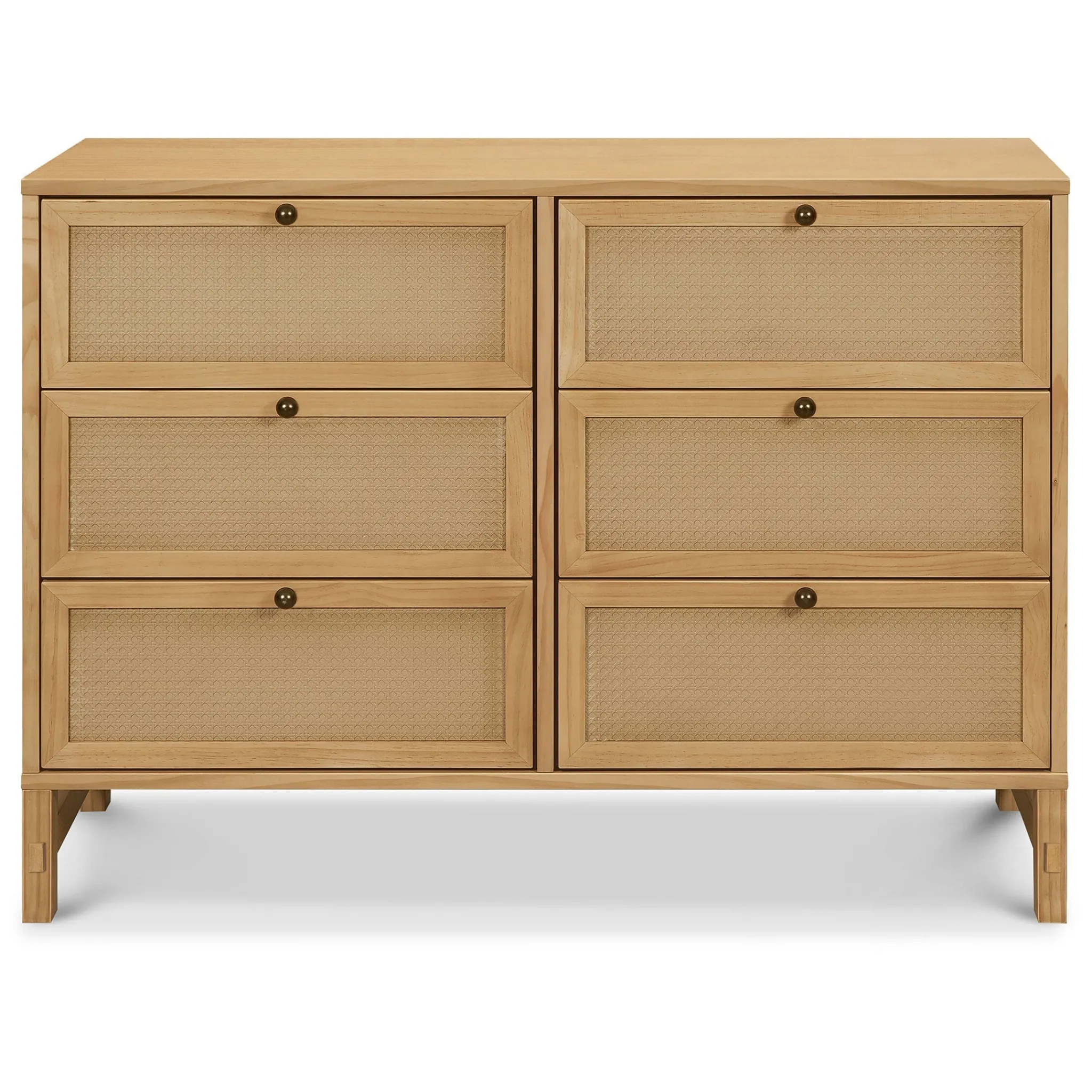 DaVinci Margot 6-Drawer Dresser - Honey