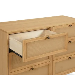 DaVinci Margot 6-Drawer Dresser - Honey
