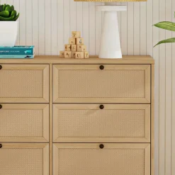 DaVinci Margot 6-Drawer Dresser - Honey