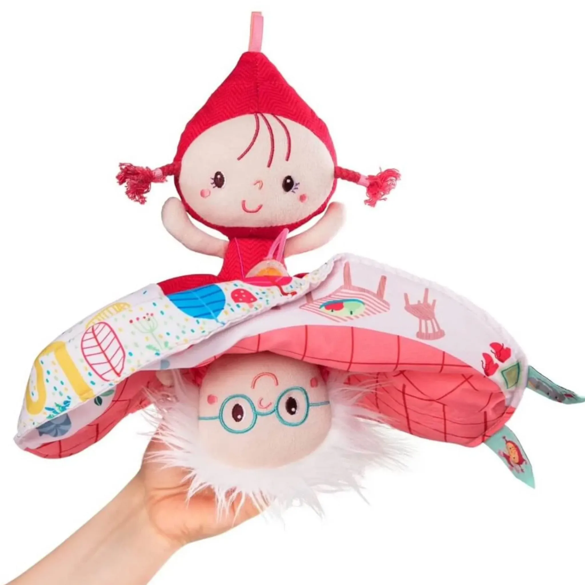 Lilliputiens Puppets>Marionnette Réversible Chaperon Rouge