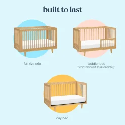 DaVinci Marley 3-in-1 Convertible Crib - Honey