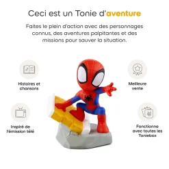 Kids Tonies MARVEL Spidey and His Amazing Friends - Spidey Tonie Figurine (French)