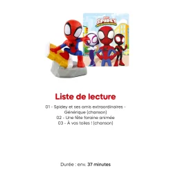Kids Tonies MARVEL Spidey and His Amazing Friends - Spidey Tonie Figurine (French)