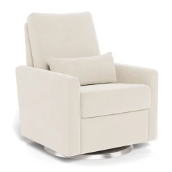 Monte Matera Rocking, Swivel and Reclining Armchair - Dune / Steel