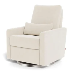 Monte Matera Rocking, Swivel and Reclining Armchair - Dune / Steel