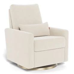 Monte Gliders & Rocking Chairs|Gliders & Rocking Chairs>Matera Rocking, Swivel and Reclining Armchair - Dune / Gold