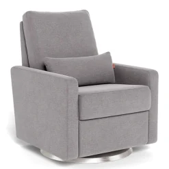 Monte Matera Rocking, Swivel and Reclining Armchair - Pebble / Steel
