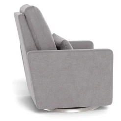 Monte Matera Rocking, Swivel and Reclining Armchair - Pebble / Steel