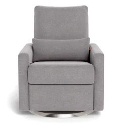 Monte Matera Rocking, Swivel and Reclining Armchair - Pebble / Steel