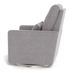 Monte Matera Rocking, Swivel and Reclining Armchair - Pebble / Steel