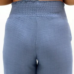 Bella Maternite Maternity Chambray Shorts