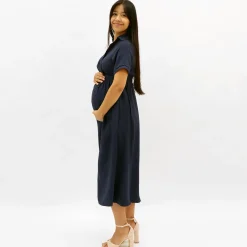 Bella Maternite Dresses, Skirts & Jumpsuits>Maternity Wrap Dress