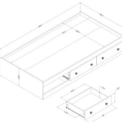 South Shore Twin, Full & Queen Beds><noscript><img width=
