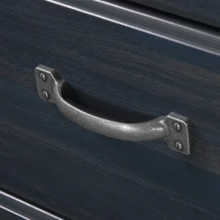 South Shore Mates Bed with 3 Drawers - Ulysses Blueberry