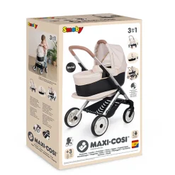 Smoby Maxi Cosi 3-in-1 Stroller - Beige