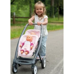 Smoby Maxi Cosi Twin Pushchair for Doll - Pink