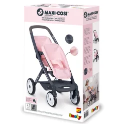 Smoby Maxi Cosi Twin Pushchair for Doll - Pink