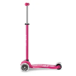 Kids Micro Summer Activities|Bikes And Accessories>Maxi Deluxe LED Scooter - Pink