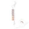Bulle Maxi Wood Pacifier Clip - Taupe