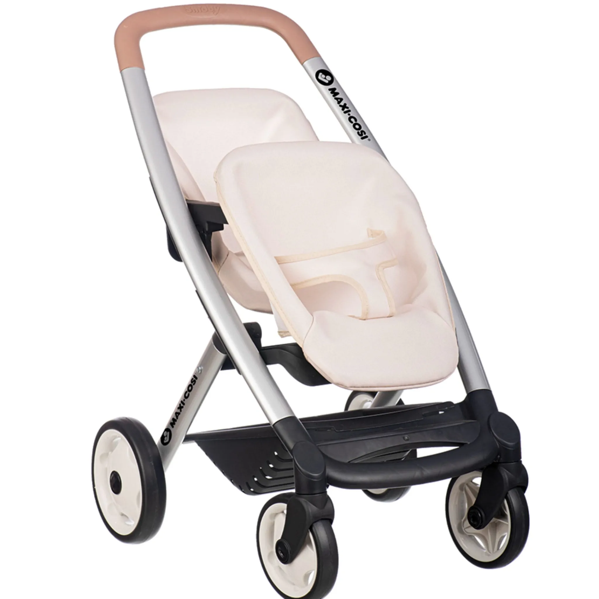 Smoby Maxi-cosi Twin Doll Stroller - Beige