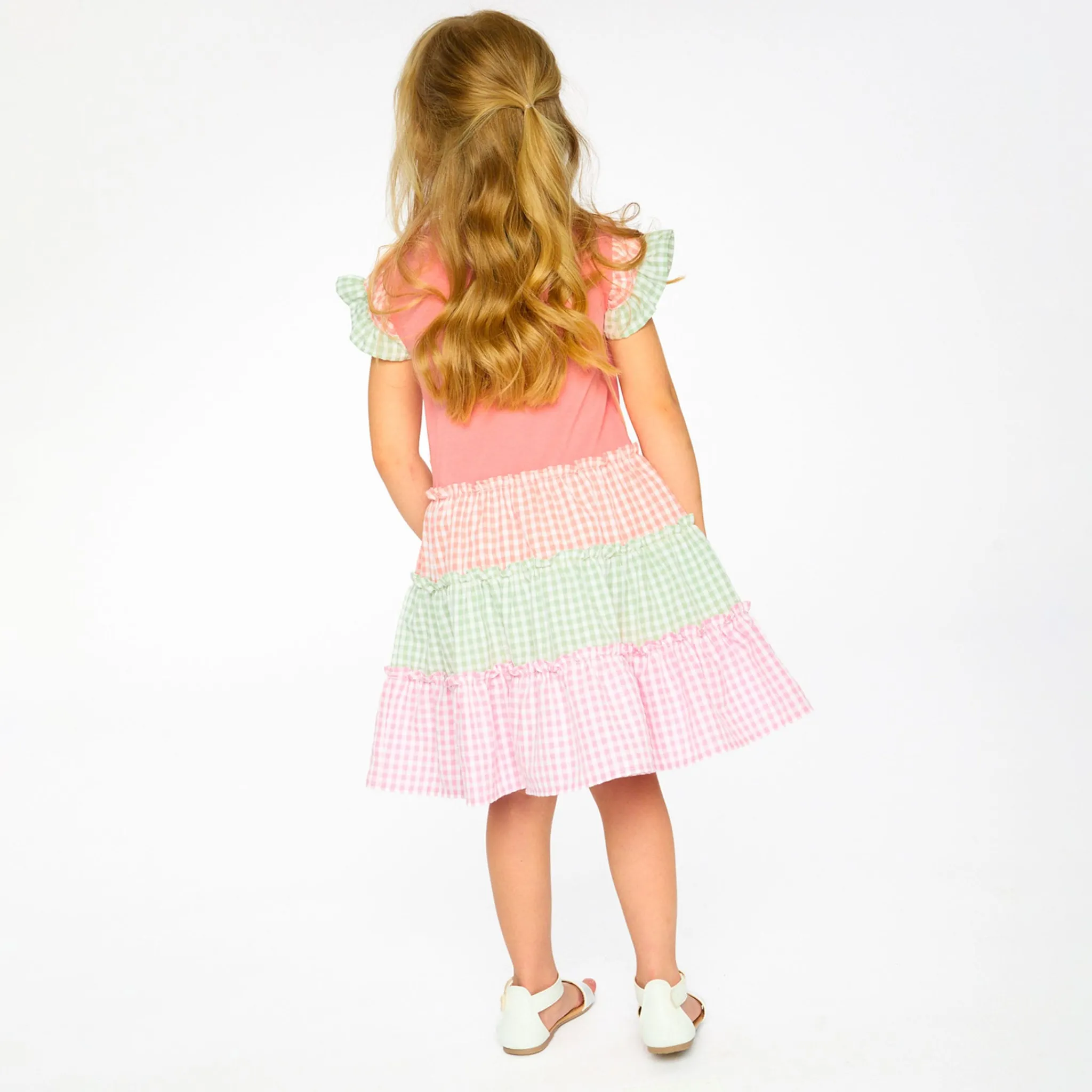 Kids Deux par Deux Dresses & Rompers>Meadow Dress 3-6
