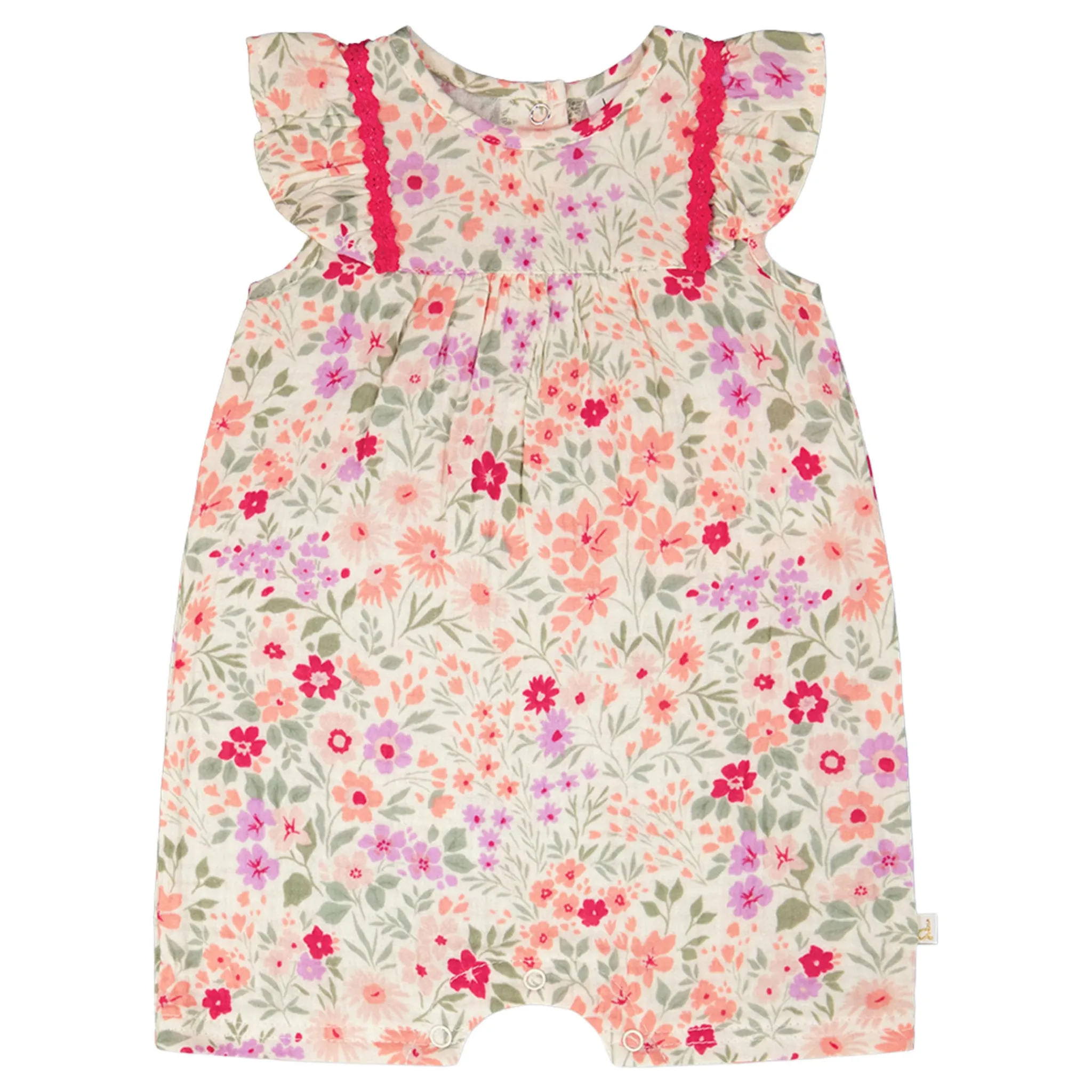 Deux par Deux Meadow Romper 6-24m