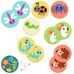 Kids Djeco Memo Game / Small animals