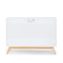 Dadada Baby Merry 6-Drawer Dresser - White/Natural