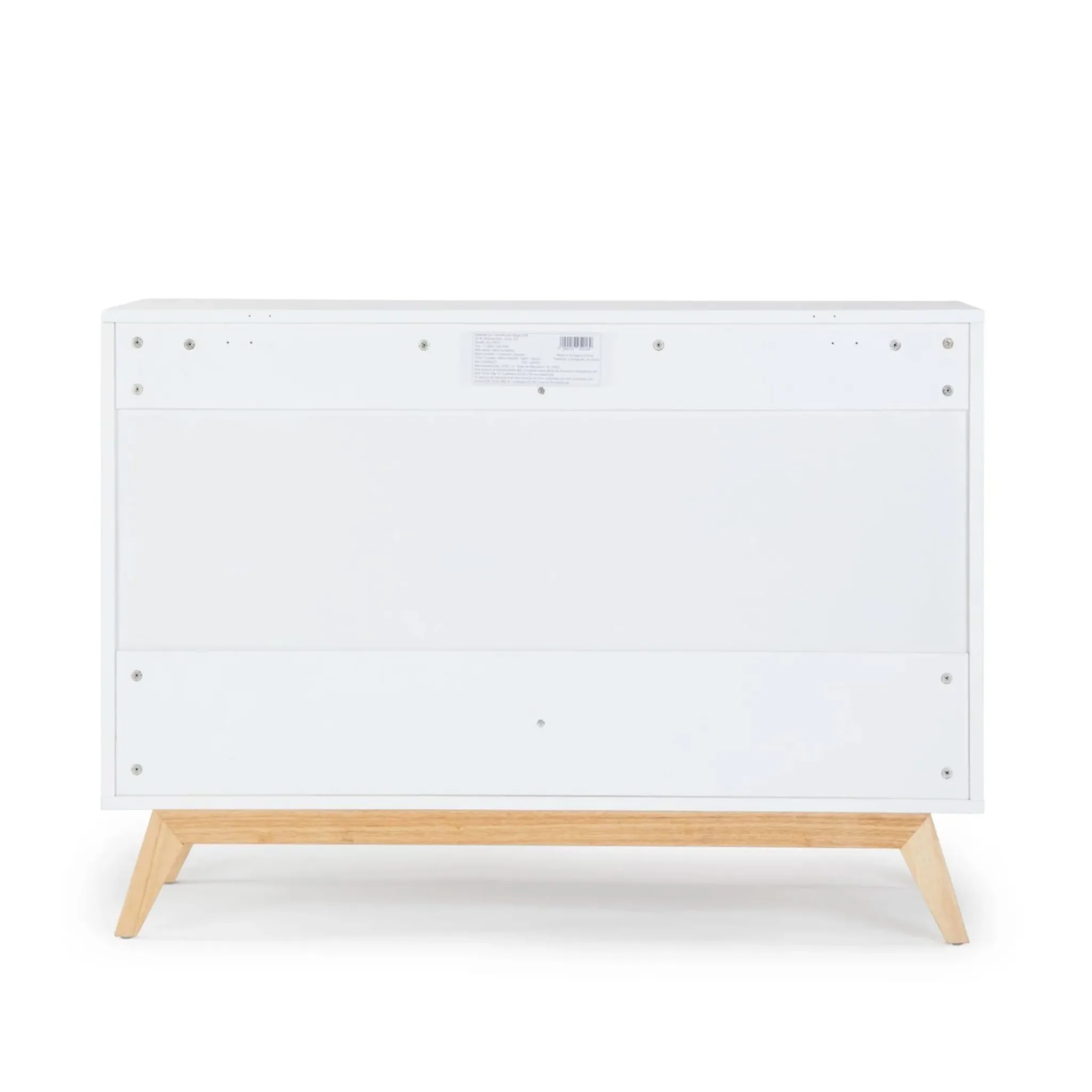 Dadada Baby Merry 6-Drawer Dresser - White/Natural