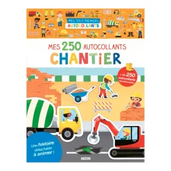 Kids Auzou Mes 250 Autocollants - Chantier