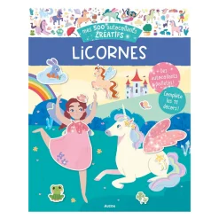 Kids Auzou Diy & Activities>Mes 500 Autocollants Créatifs - Licornes