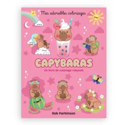 Kids Prologue 4 Years And Over|Diy & Activities>Mes Adorables Coloriages: Capybaras
