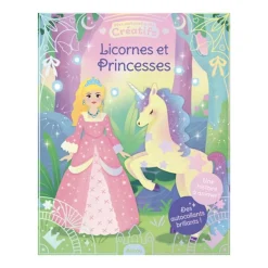 Kids Auzou Diy & Activities>Mes Autocollants Créatifs - Licornes et Princesses