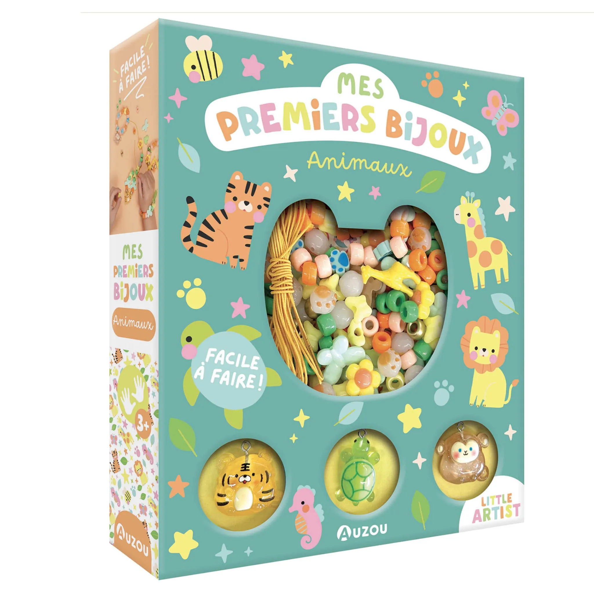 Kids Auzou Diy & Activities>Mes Premiers Bijoux - Animaux